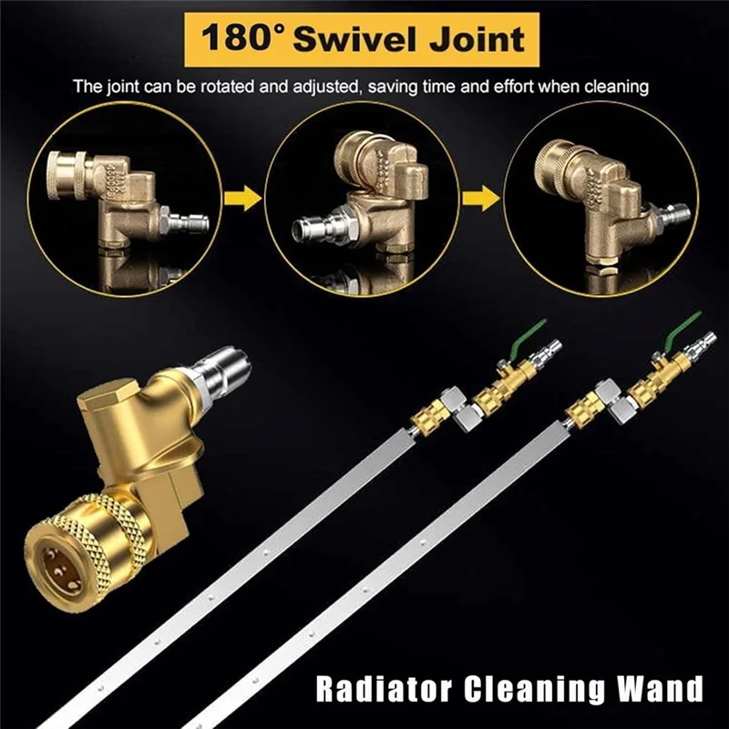 AT92-24'' Pressure Radiator Cleaning Wand Car Radiator Cleaning Wand 4500 PSI For Automotive Radiators,Condensers
AT92-24'' Pressure Radiator Cleaning Wand Car Radiator Cleaning Wand 4500 PSI For Automotive Radiators,Condensers