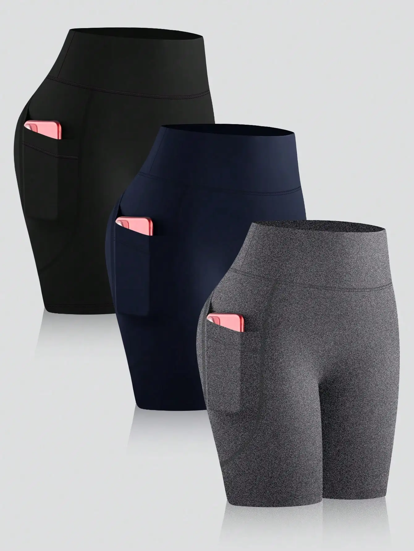 Easithlete Women Flocked Mesh Splicing Sports Shorts High Waist Seamless Design Soft Stretchy Fabric Breathable Sweat Wicking Comfortable Slim Fit Casual Activewear Ideal For Yoga Fitness Running Training Daily Leisure Outdoor Sports Trendy Workout
Easithlete Women Flocked Mesh Splicing Sports Shorts High Waist Seamless Design Soft Stretchy Fabric Breathable Sweat Wicking Comfortable Slim Fit Casual Activewear Ideal For Yoga Fitness Running Training Daily Leisure Outdoor Sports Trendy Workout
