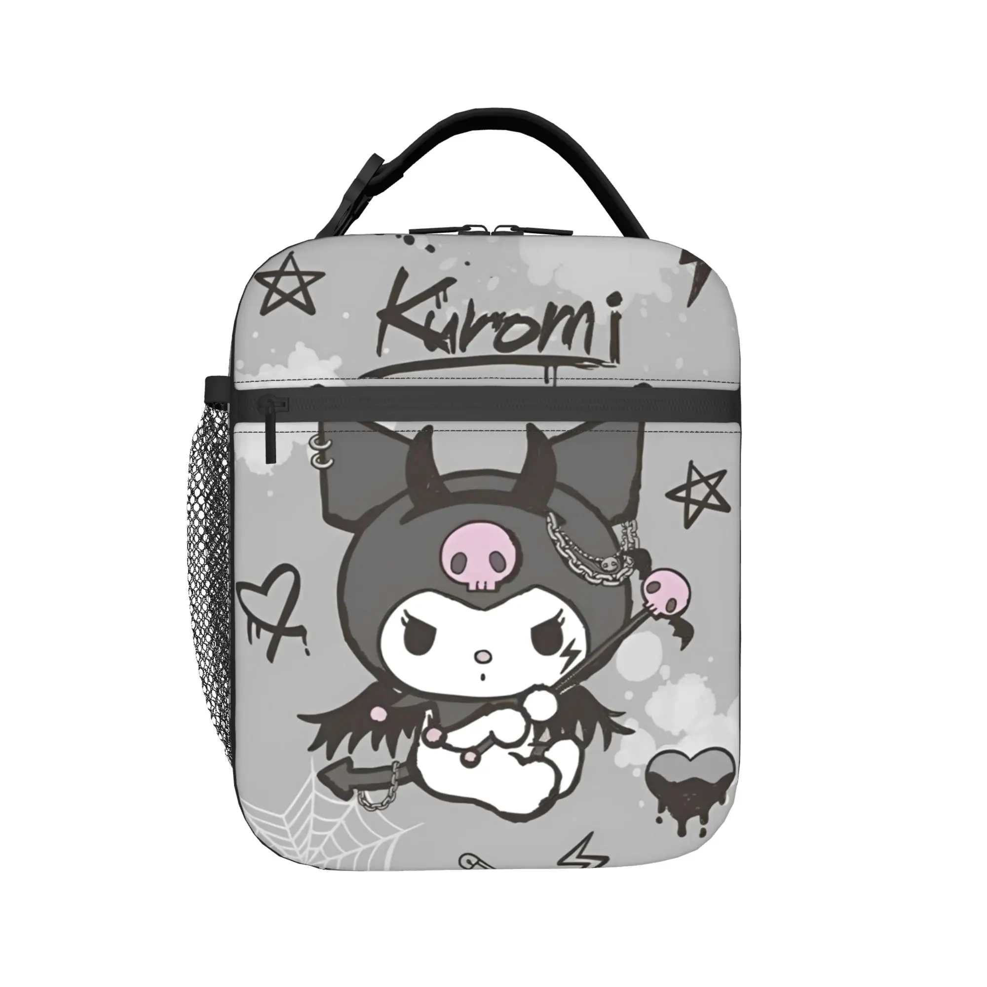 Cute Black Kuromi Insulated Lunch Bags Cooler Bag Reusable,Lunch Container Cartoon High Capacity Lunch Box Tote Girl Boy
Cute Black Kuromi Insulated Lunch Bags Cooler Bag Reusable,Lunch Container Cartoon High Capacity Lunch Box Tote Girl Boy