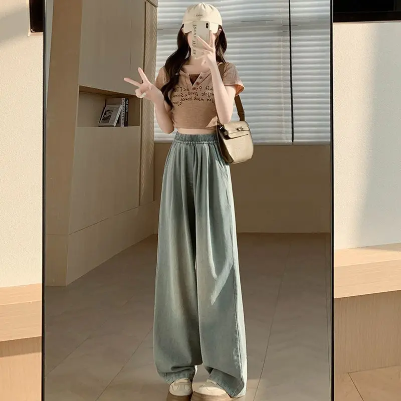 Large Size Jeans Women Summer Thin Section Wide Leg Straight Wide Loose Tight High Waist Slim Soft Wide
Large Size Jeans Women Summer Thin Section Wide Leg Straight Wide Loose Tight High Waist Slim Soft Wide