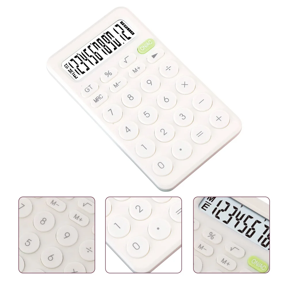 8- Portable Mini For Students Plastic Handheld Calculating Device Compact Lightweight Desktop Calculator Office
8- Portable Mini For Students Plastic Handheld Calculating Device Compact Lightweight Desktop Calculator Office