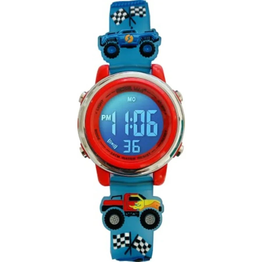 Preschool Collection Digital Light Up Watch - Monster Trucks, Dinosaurs, Shark, Unicorn, Butterfly, Spider - Girls, Boys,,Schoo
Preschool Collection Digital Light Up Watch - Monster Trucks, Dinosaurs, Shark, Unicorn, Butterfly, Spider - Girls, Boys,,Schoo
