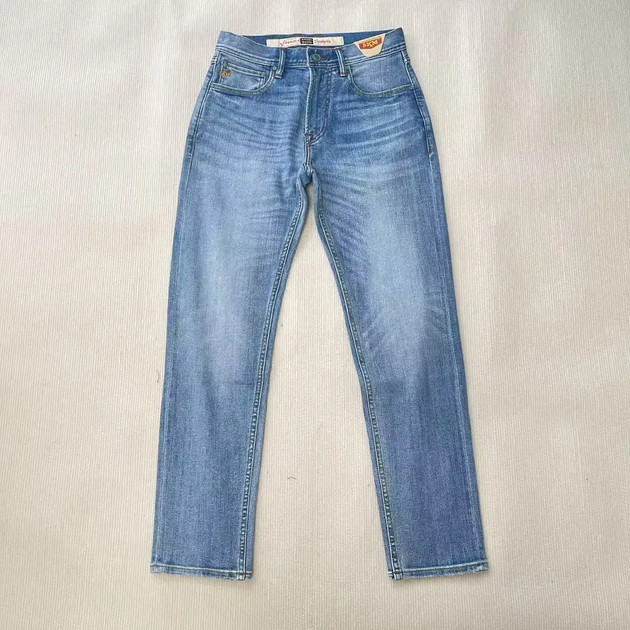 Summer Lightweight 11oz Red Selvedge Denim Magnolia Jeans Trendy 99% Cotton Washed Stretch Slim Tapered Fit Men's Pants 5KM
Summer Lightweight 11oz Red Selvedge Denim Magnolia Jeans Trendy 99% Cotton Washed Stretch Slim Tapered Fit Men's Pants 5KM
