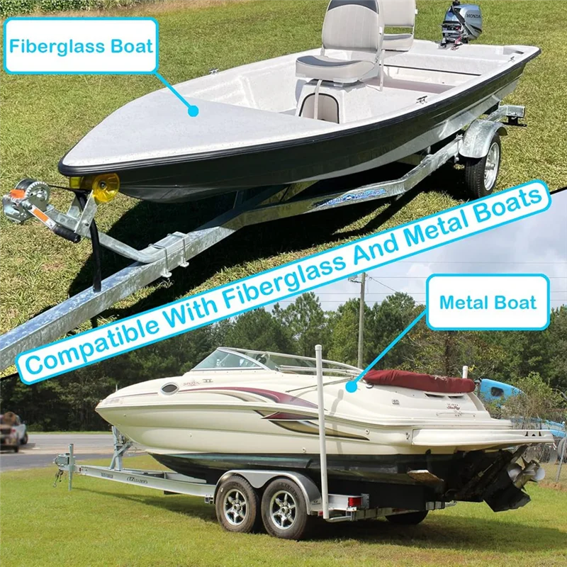 Boat Trailer Bunk Slide Pads And Enders For Easier Launching & Loading, 3X10inch Boat Trailer Bunk Slicks
Boat Trailer Bunk Slide Pads And Enders For Easier Launching & Loading, 3X10inch Boat Trailer Bunk Slicks