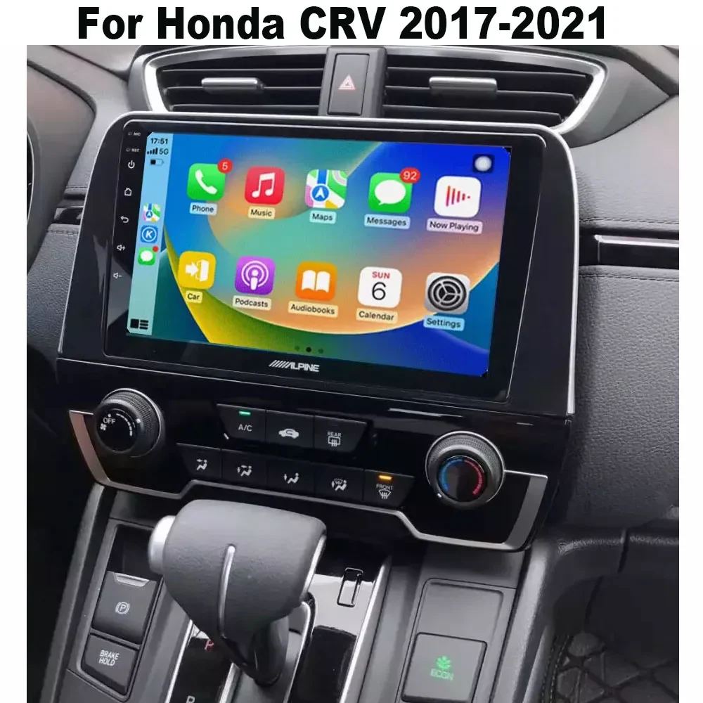 Car GPS Navi Stereo For Honda CRV 2017 - 2021 Radio Wireless Wired Fit For Carplay/Android Auto Music Player Android 14 4+64G
Car GPS Navi Stereo For Honda CRV 2017 - 2021 Radio Wireless Wired Fit For Carplay/Android Auto Music Player Android 14 4+64G