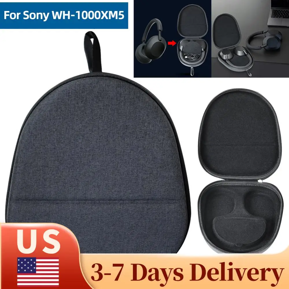 Hard Carrying Case Shockproof Travel Protective Case EVA Anti-Scratch Travel Carry Bag Anti-Drop for Sony WH-1000XM5 Headphone
Hard Carrying Case Shockproof Travel Protective Case EVA Anti-Scratch Travel Carry Bag Anti-Drop for Sony WH-1000XM5 Headphone