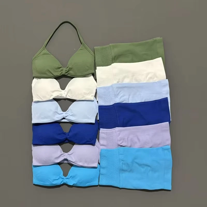 2Pcs Gym Set Women Backless Tank Tops High Waist Scrunch Seamless Shorts Gym Suit Fitness Clothes Activewear Workout Sets
2Pcs Gym Set Women Backless Tank Tops High Waist Scrunch Seamless Shorts Gym Suit Fitness Clothes Activewear Workout Sets