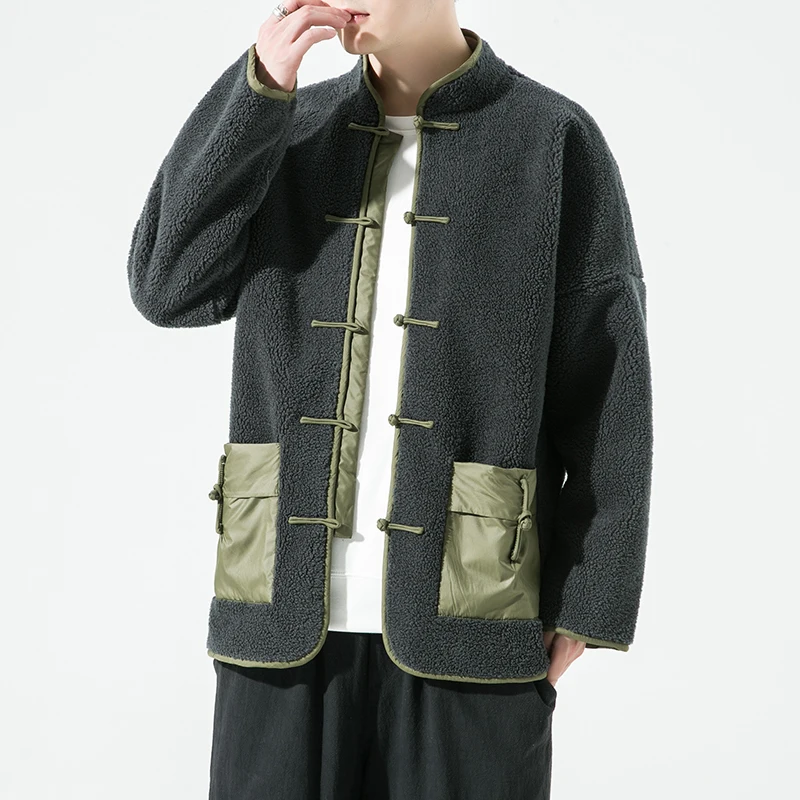 Men Casual Fleece Jacket Male Harajuku Warm Coat Winter Men Lamb Velvet Outdoor Couple Streetwear Youth Sweatshirt
Men Casual Fleece Jacket Male Harajuku Warm Coat Winter Men Lamb Velvet Outdoor Couple Streetwear Youth Sweatshirt