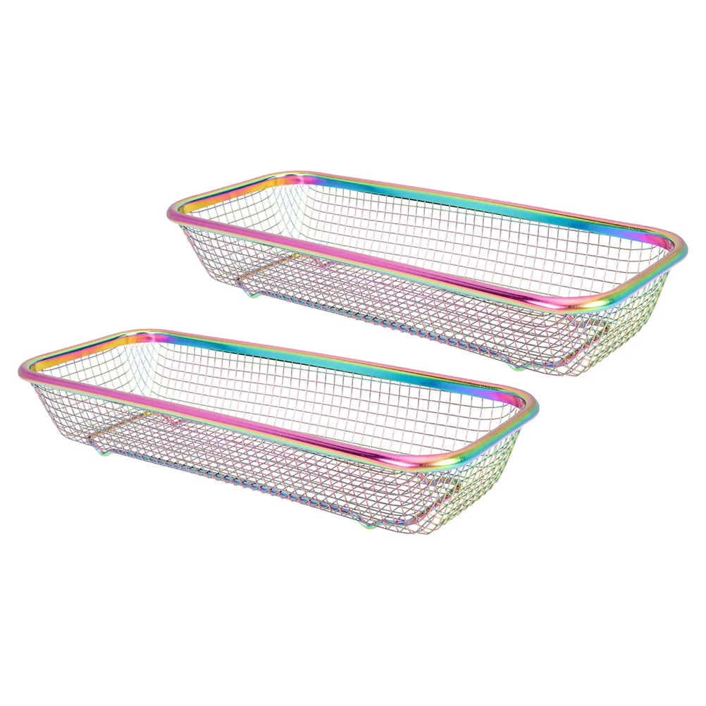 2pcs Stainless Steel Chopsticks Basket Golden Long Rectangle Utensil Container Silverware Organizer Storage Solution
2pcs Stainless Steel Chopsticks Basket Golden Long Rectangle Utensil Container Silverware Organizer Storage Solution