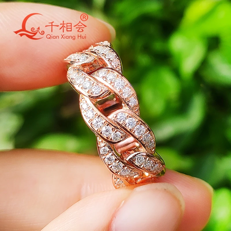 8mm 8 shape Cuban Link Hip Hop D VVS White Moissanite Ring 925 Sterling Silver Iced out Jewelry Unisex Dating Gift
8mm 8 shape Cuban Link Hip Hop D VVS White Moissanite Ring 925 Sterling Silver Iced out Jewelry Unisex Dating Gift