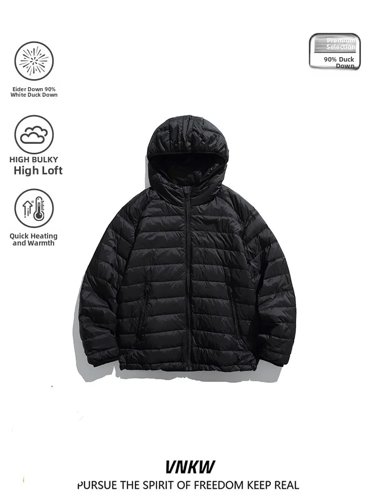 Ретро-куртка на молнии с капюшоном в американском стиле, легкая, теплая, повседневная, для мужчин и женщин, на зиму
Ретро-куртка на молнии с капюшоном в американском стиле, легкая, теплая, повседневная, для мужчин и женщин, на зиму