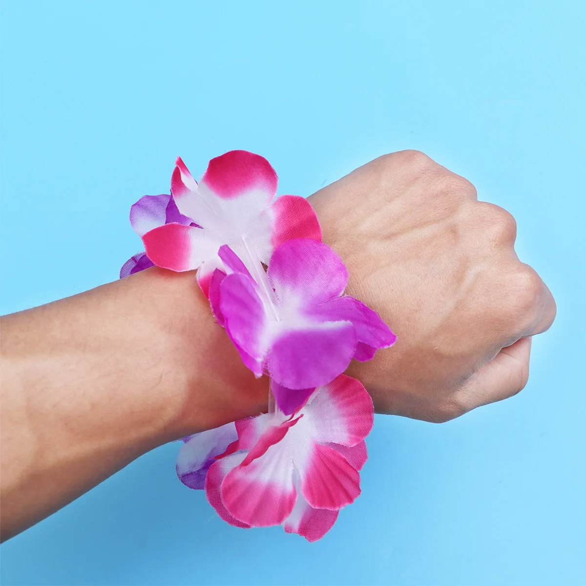 2 Color Wreath Hawaii Party Garland Set Artificial Flowers for Luau Birthday Beach Dual Tone Neck Headdress Wristband
2 Color Wreath Hawaii Party Garland Set Artificial Flowers for Luau Birthday Beach Dual Tone Neck Headdress Wristband
