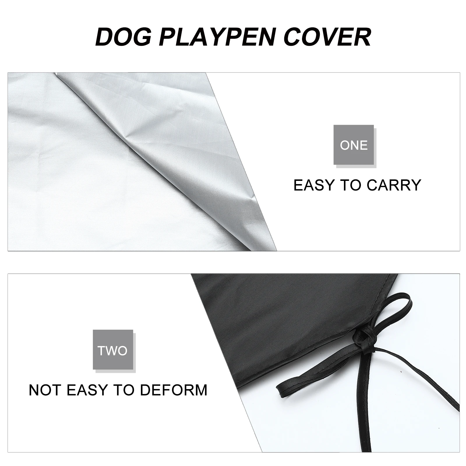 Waterproof Sunscreen Kennel Top Cover Outdoor Dog Pen Playpen Indoor Camping Pet 210d Oxford Cloth
Waterproof Sunscreen Kennel Top Cover Outdoor Dog Pen Playpen Indoor Camping Pet 210d Oxford Cloth