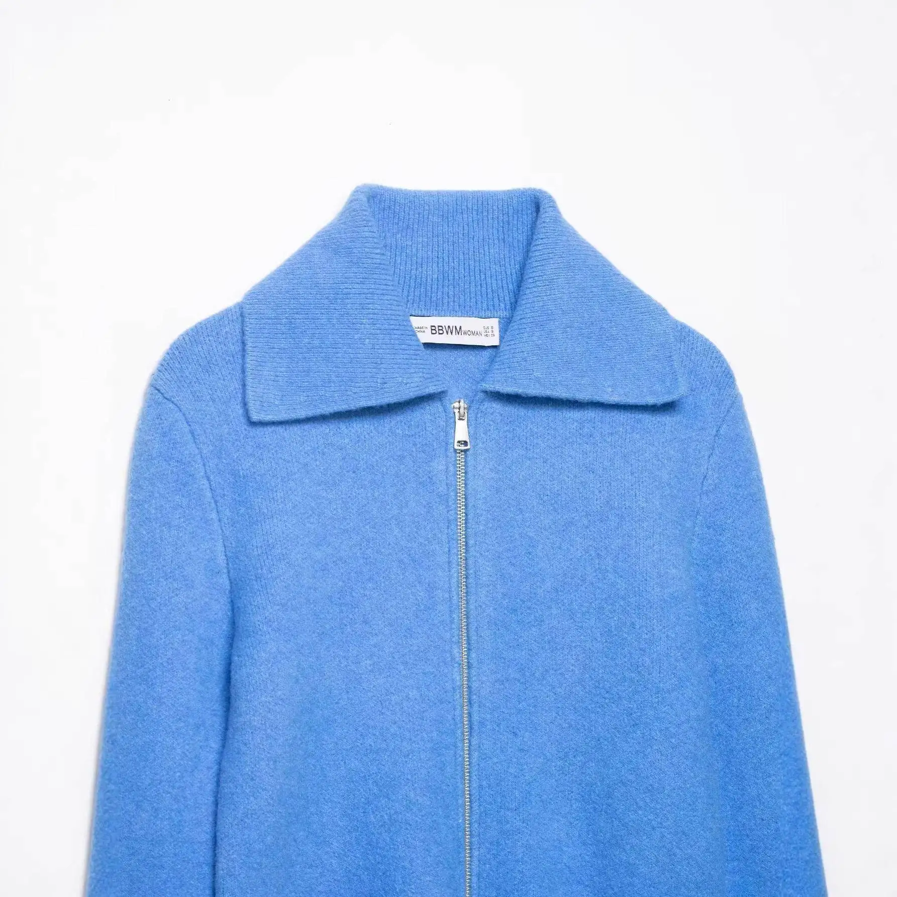 Fashionable Casual Knitted Zipper Jacket Women's Cross-Border Clothing Spring Season Long Sleeve Collar Color
Fashionable Casual Knitted Zipper Jacket Women's Cross-Border Clothing Spring Season Long Sleeve Collar Color