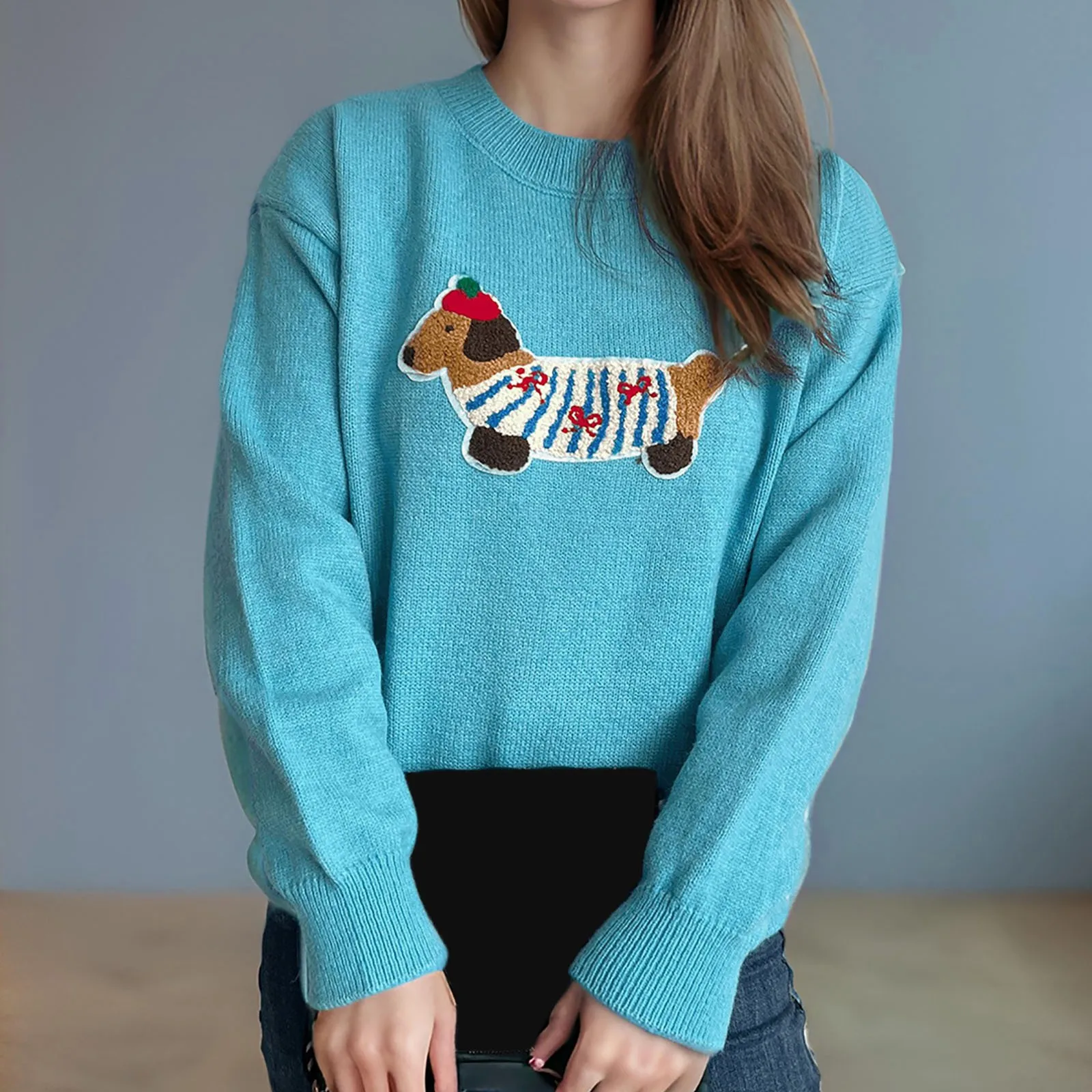 Christmas Sweater Women's Rainbow Sweatshirt for Men Women Winter Sweaters Long Pullover Sweaters for Women to Wear with Hood
Christmas Sweater Women's Rainbow Sweatshirt for Men Women Winter Sweaters Long Pullover Sweaters for Women to Wear with Hood