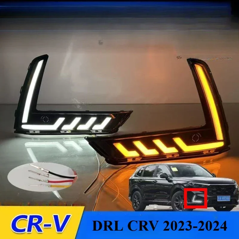 2 шт. модифицированные светодиодные противотуманные фары для Honda CRV 2023-2024 Drl ходовые огни автомобиля DRL фары
2 шт. модифицированные светодиодные противотуманные фары для Honda CRV 2023-2024 Drl ходовые огни автомобиля DRL фары