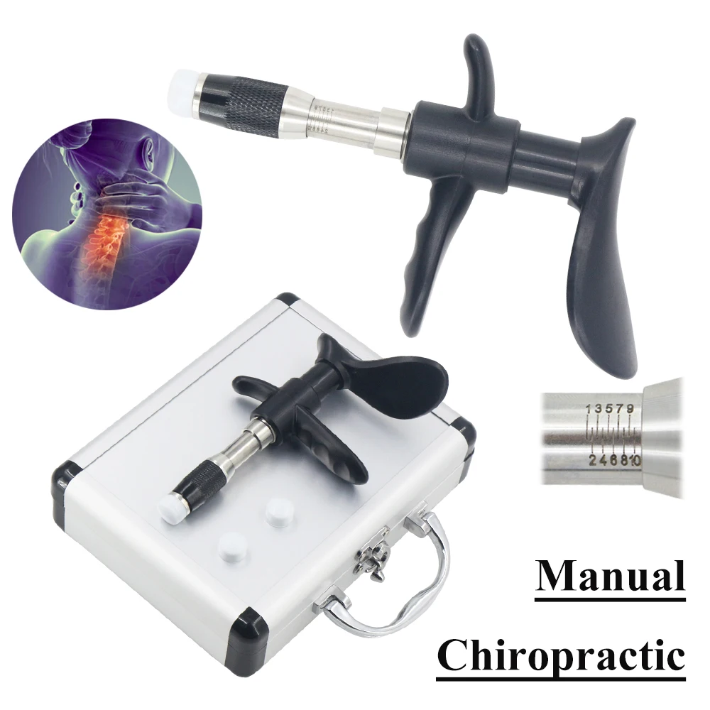 Newest Manual Chiropractic Tools Portable Single Head 10 Level Adjustable Massage Equipment Waist Pain Relief Muscle Relaxation
Newest Manual Chiropractic Tools Portable Single Head 10 Level Adjustable Massage Equipment Waist Pain Relief Muscle Relaxation