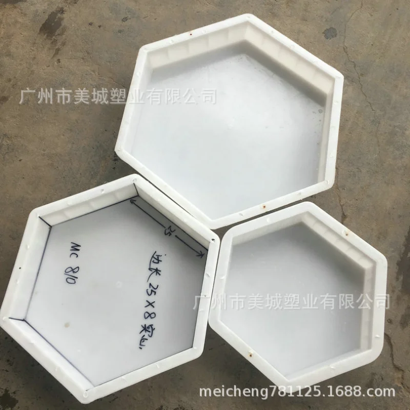 Highway concrete hexagonal green belt mold, grass-seeding cement hexagonal slope protection plastic mold
Highway concrete hexagonal green belt mold, grass-seeding cement hexagonal slope protection plastic mold