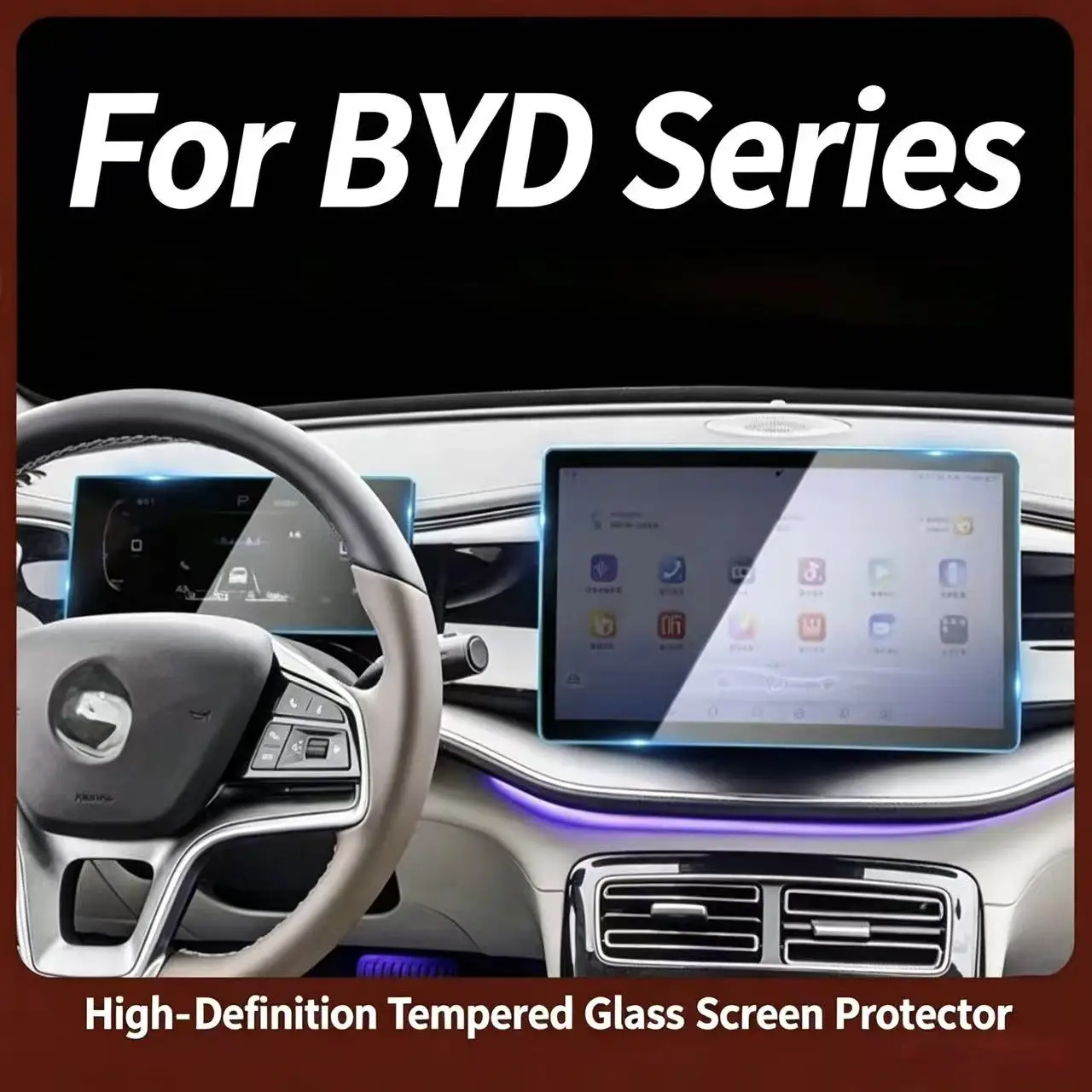 Tempered glass protector For BYD Seal 15.6 inch 2022-2024Car GPS navigation Protective film LCD Screen Anti-scratch film fitting
Tempered glass protector For BYD Seal 15.6 inch 2022-2024Car GPS navigation Protective film LCD Screen Anti-scratch film fitting
