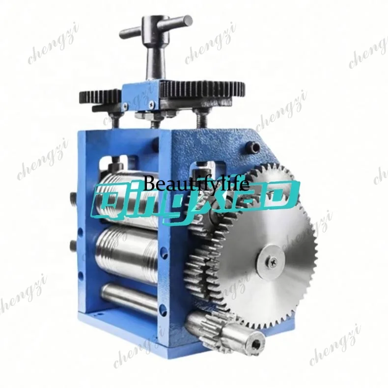 81 Manual Jewelry Rolling Mill Machine Hand Crank Combination Wire and Sheet Rolling Mill For Gold Silver Processing High Hardne
81 Manual Jewelry Rolling Mill Machine Hand Crank Combination Wire and Sheet Rolling Mill For Gold Silver Processing High Hardne