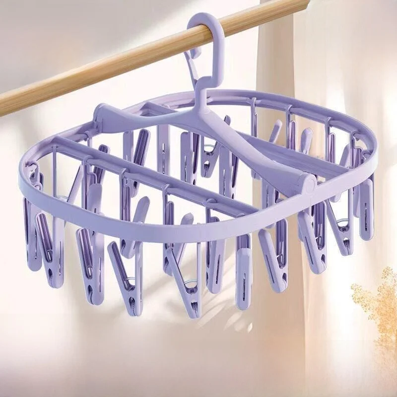 Innovative Sock Drying Rack Baby Underwear Holder Plastic Clothes Hanger Nordic Style Balcony Storage Organizer Creative Design
Innovative Sock Drying Rack Baby Underwear Holder Plastic Clothes Hanger Nordic Style Balcony Storage Organizer Creative Design