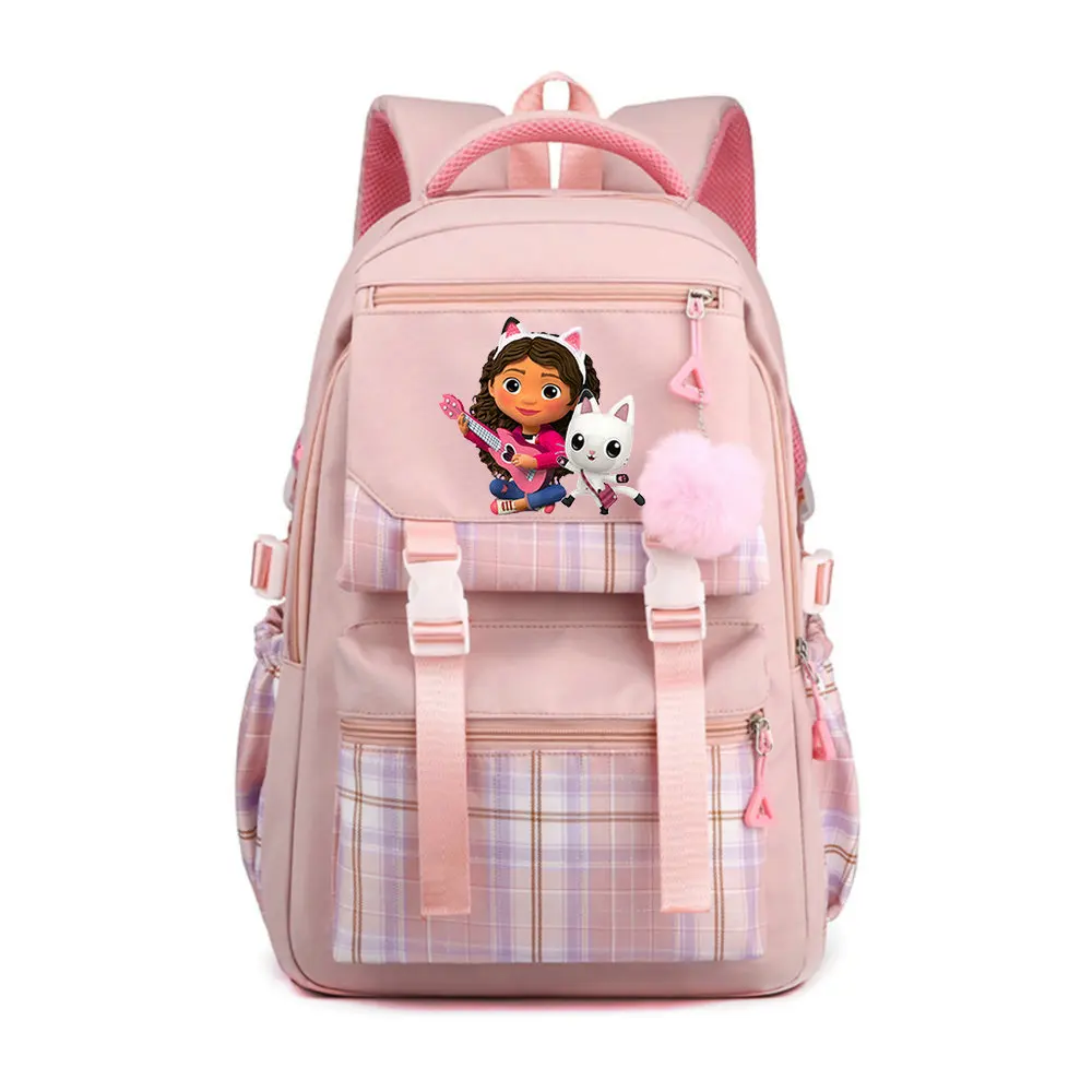 Gabby Dollhouse SchoolBag Primary School Bookbag Large-capacity Cartoon Anime Knapsack High-quality Backpack Laptop Bag Gift
Gabby Dollhouse SchoolBag Primary School Bookbag Large-capacity Cartoon Anime Knapsack High-quality Backpack Laptop Bag Gift