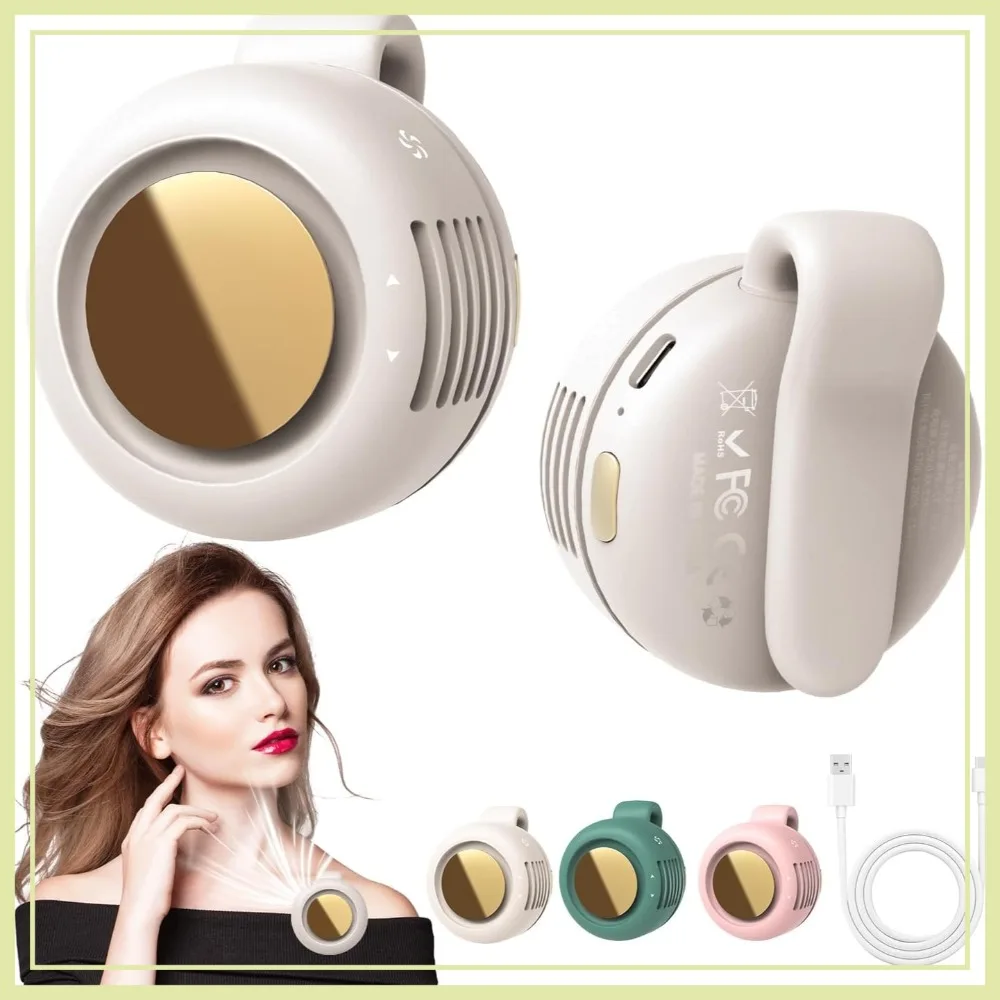 Mini Clip On Fan for Shirt, Waist & Bag, 3-Speed Bladeless Portable Fan, USB Rechargeable for Travel Office Outdoor
Mini Clip On Fan for Shirt, Waist & Bag, 3-Speed Bladeless Portable Fan, USB Rechargeable for Travel Office Outdoor