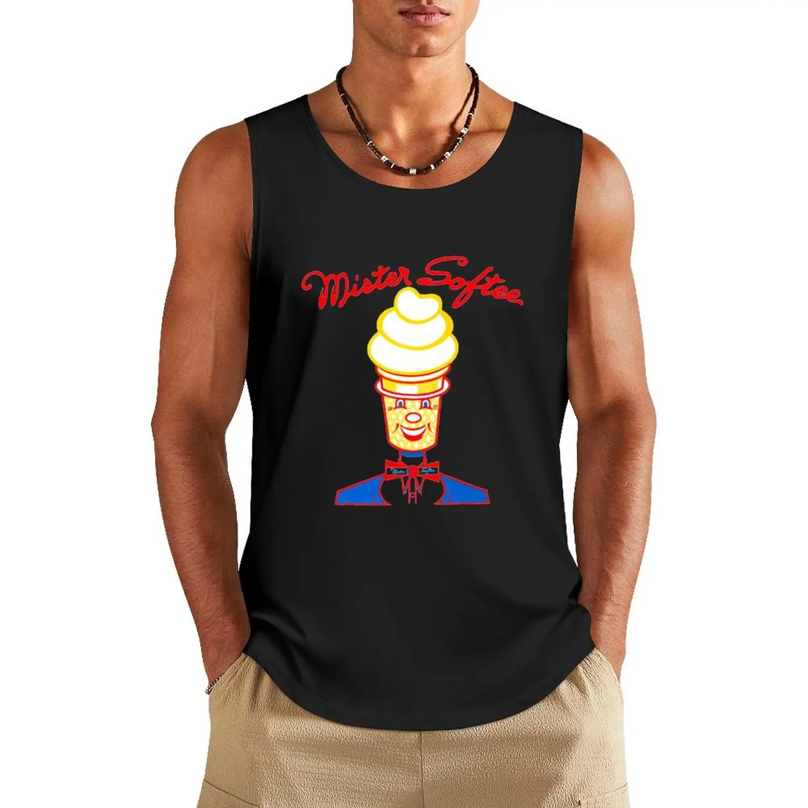 Mister Softee Shirt Tank Top T-shirt sports bodybuilding man men clothes summer clothes for men
Mister Softee Shirt Tank Top T-shirt sports bodybuilding man men clothes summer clothes for men