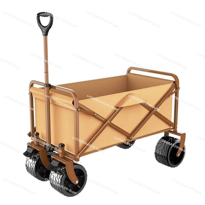 Camping folding trolley, home shopping portable after driving the camp cart
Camping folding trolley, home shopping portable after driving the camp cart