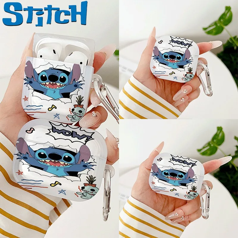 Чехол для наушников Disney Stitch с героями мультфильмов для Airpods 1, 2, 3, 4 Pro, силиконовый защитный чехол для Airpods Pro2, чехол для наушников Bluetooth
Чехол для наушников Disney Stitch с героями мультфильмов для Airpods 1, 2, 3, 4 Pro, силиконовый защитный чехол для Airpods Pro2, чехол для наушников Bluetooth