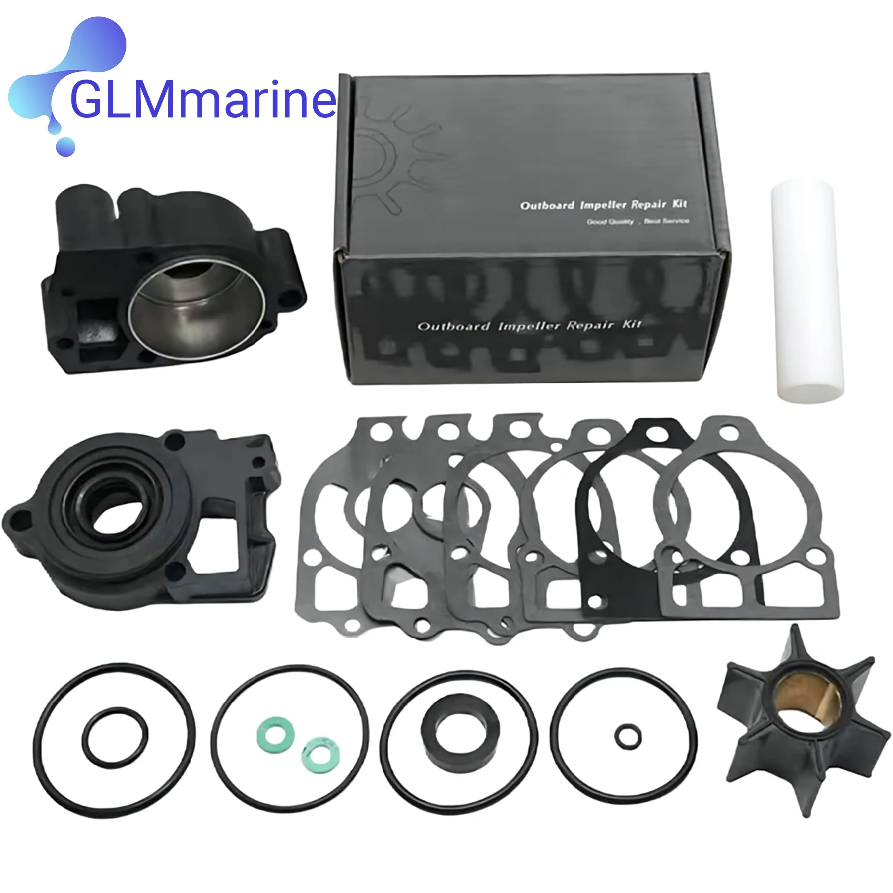 46-96148A8 Water Pump Repair Kit 46-96148A5 for Mercury V6 150 To 225 HP Outboards and MerCruiser Alpha 1 Stern Drive 46-32437A1
46-96148A8 Water Pump Repair Kit 46-96148A5 for Mercury V6 150 To 225 HP Outboards and MerCruiser Alpha 1 Stern Drive 46-32437A1