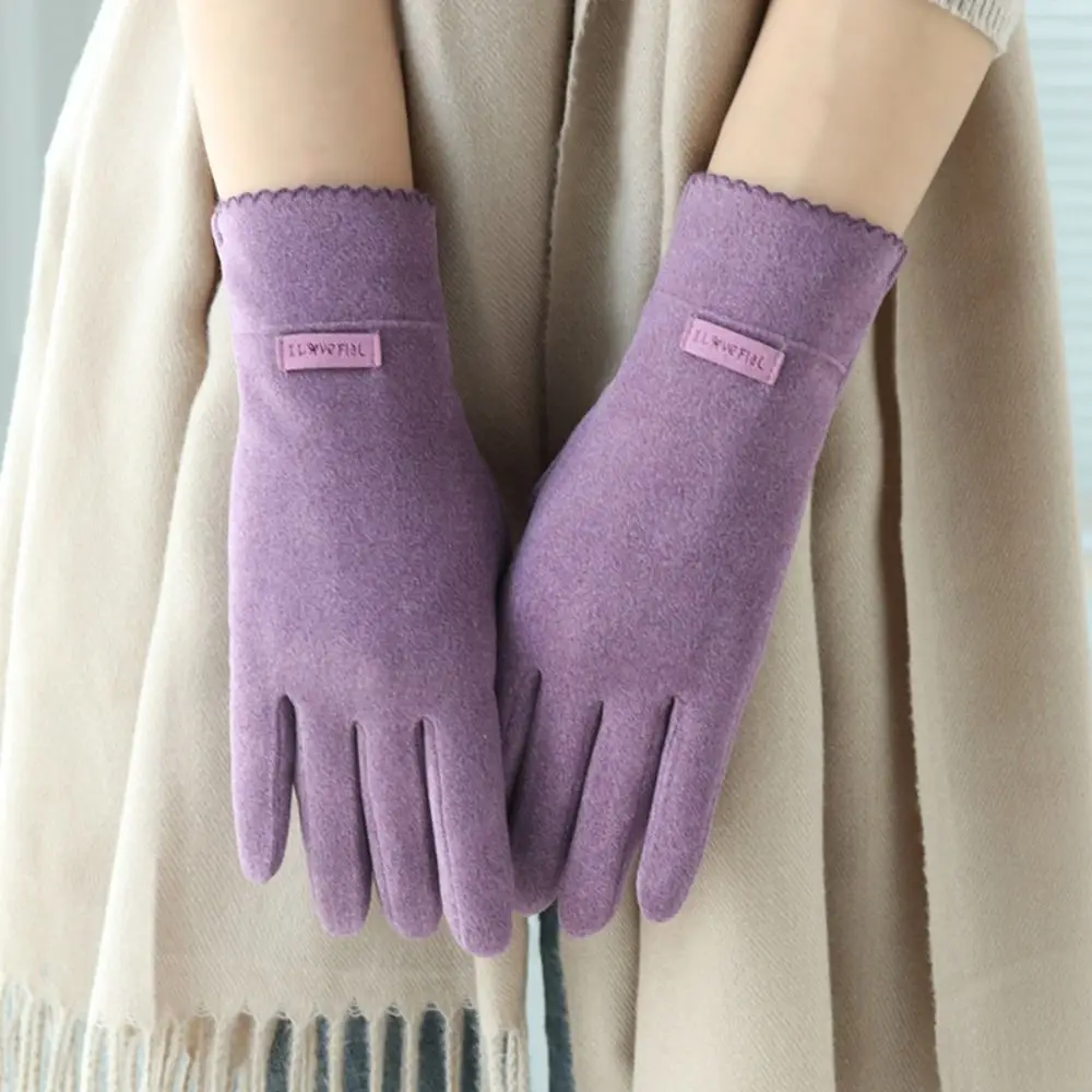 Fashion Lady Gloves New Grace Women Full Finger Glove Touch Screen Vintage Winter Mittens
Fashion Lady Gloves New Grace Women Full Finger Glove Touch Screen Vintage Winter Mittens