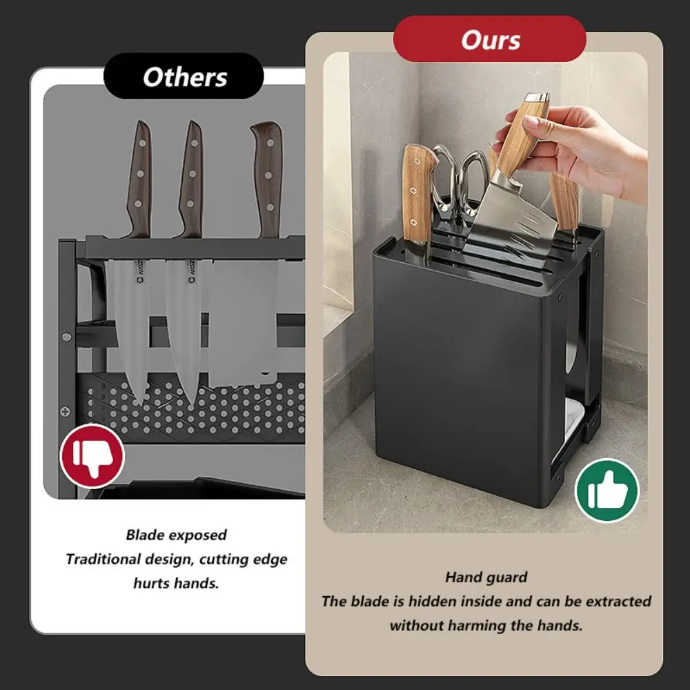 Металлический держатель для кухонной утвари, многофункциональная дренажная функция, подставка для режущих инструментов, бытовая стойка для хранения на столешнице, кухонное использование
Металлический держатель для кухонной утвари, многофункциональная дренажная функция, подставка для режущих инструментов, бытовая стойка для хранения на столешнице, кухонное использование