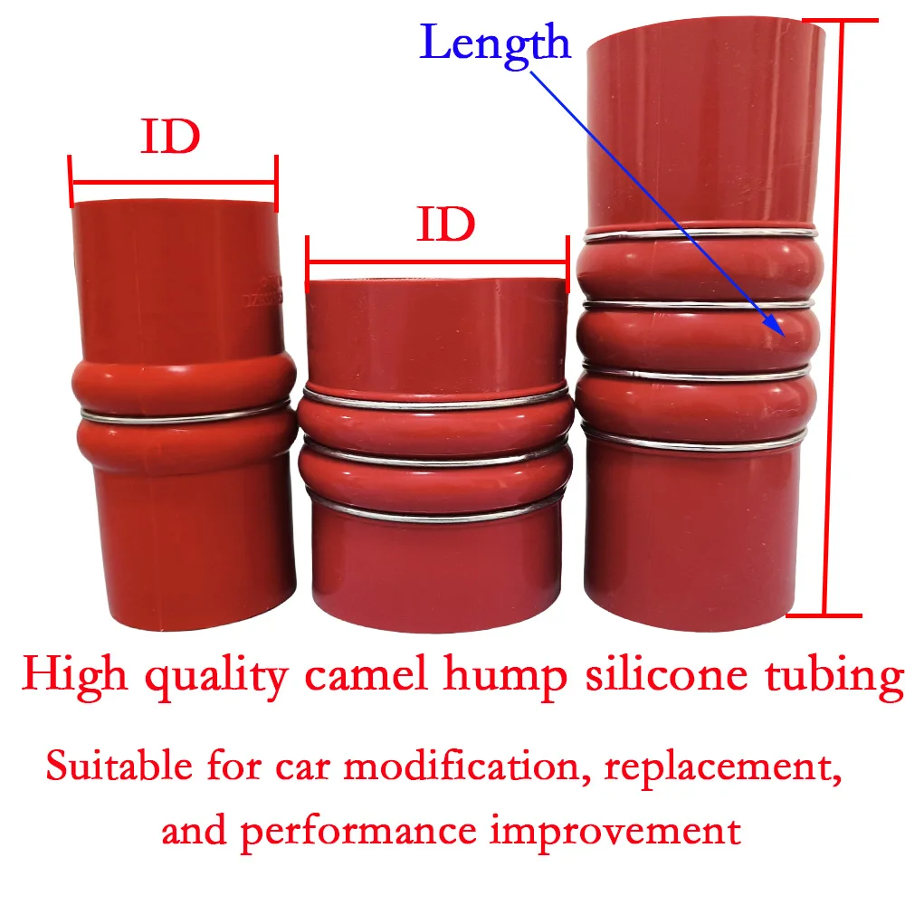 High quality automotive turbocharged intercooler soft connector steel wire corrugated air tube camel hump silicone tube
High quality automotive turbocharged intercooler soft connector steel wire corrugated air tube camel hump silicone tube