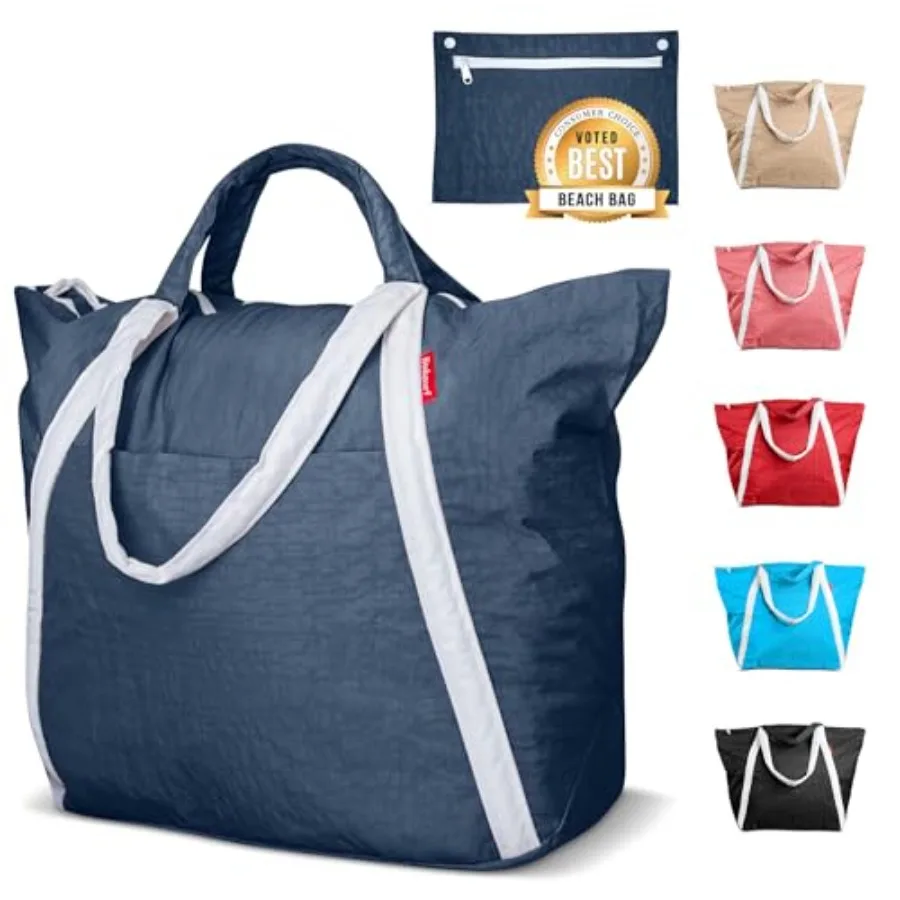 Beach Bags Waterproof proof Packable Foldable Nylon Zipper Tote Bag for Travel Lightweight Pool Boat Cruise
Beach Bags Waterproof proof Packable Foldable Nylon Zipper Tote Bag for Travel Lightweight Pool Boat Cruise