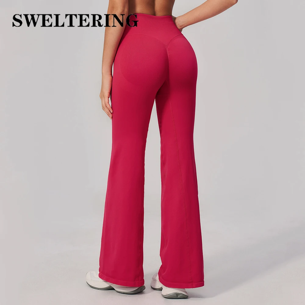 Seamless Yoga Flared Pants Women High Waist Wide-leg Pants Gym Fitness Bell-bottoms Trousers Sport Pants Female Workout Leggings
Seamless Yoga Flared Pants Women High Waist Wide-leg Pants Gym Fitness Bell-bottoms Trousers Sport Pants Female Workout Leggings