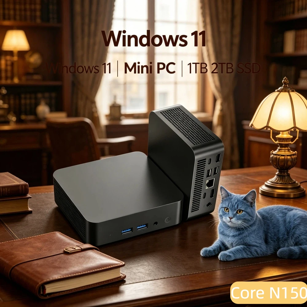 Impressive Core N150 Windows 11 Pro Mini PC 32GB RAM 1TB/2TB SSD WiFi6 BT5.2 4K HD Office Gaming PC 3 Years Warranty
Impressive Core N150 Windows 11 Pro Mini PC 32GB RAM 1TB/2TB SSD WiFi6 BT5.2 4K HD Office Gaming PC 3 Years Warranty