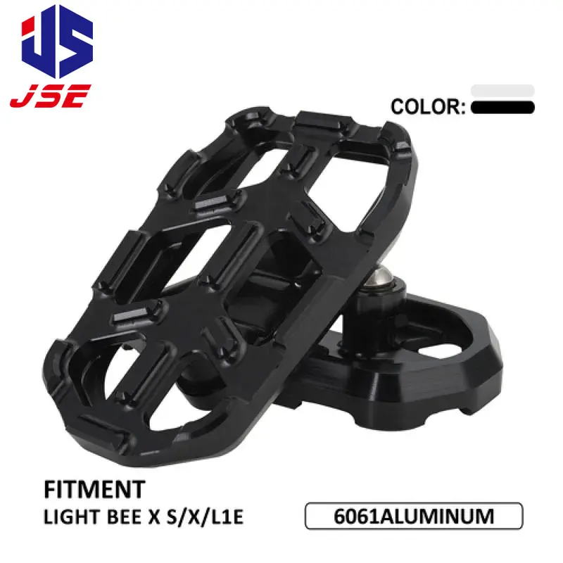 Suitable for Sur Ron Light Bee X S L1E 6061 aluminum alloy CNC pedals large size
Suitable for Sur Ron Light Bee X S L1E 6061 aluminum alloy CNC pedals large size
