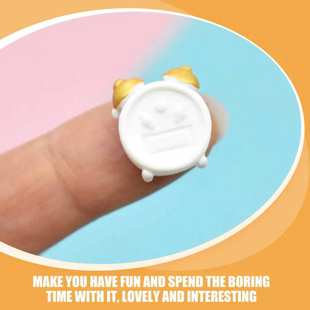 10Pcs Mini Alarm Clocks Simulation Mini House Clock Resin Material Vintage Style Decorative Mantel Clock for Dollhouse
10Pcs Mini Alarm Clocks Simulation Mini House Clock Resin Material Vintage Style Decorative Mantel Clock for Dollhouse