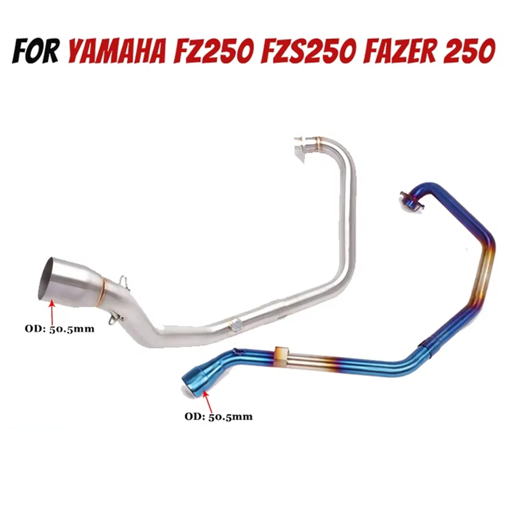 For SUZUKI GIXXER 250 GIXXER250 SF250 Slip On Motorcycle Exhaust Muffler Escape Motorbike Front Tube Middle Link Pipe
For SUZUKI GIXXER 250 GIXXER250 SF250 Slip On Motorcycle Exhaust Muffler Escape Motorbike Front Tube Middle Link Pipe