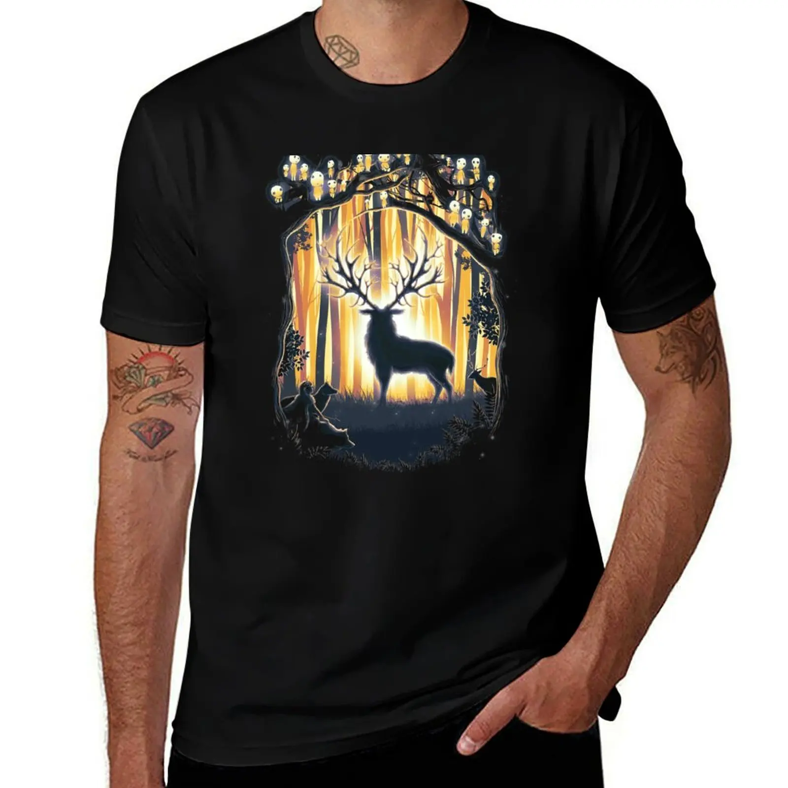 Футболка Deer God Master of the Forest, мужские футболки для мужчин, мужская дизайнерская футболка
Футболка Deer God Master of the Forest, мужские футболки для мужчин, мужская дизайнерская футболка