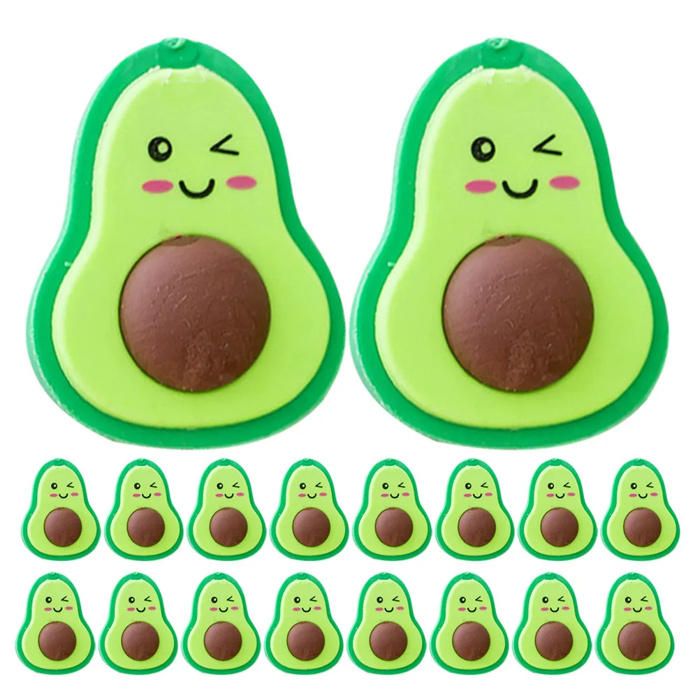 20Pcs Cartoon Erasers Avocado Eraser Bulk Cute Small Erasers for Drawing Office Classroom Awards Party Small Eraser Gifts
20Pcs Cartoon Erasers Avocado Eraser Bulk Cute Small Erasers for Drawing Office Classroom Awards Party Small Eraser Gifts
