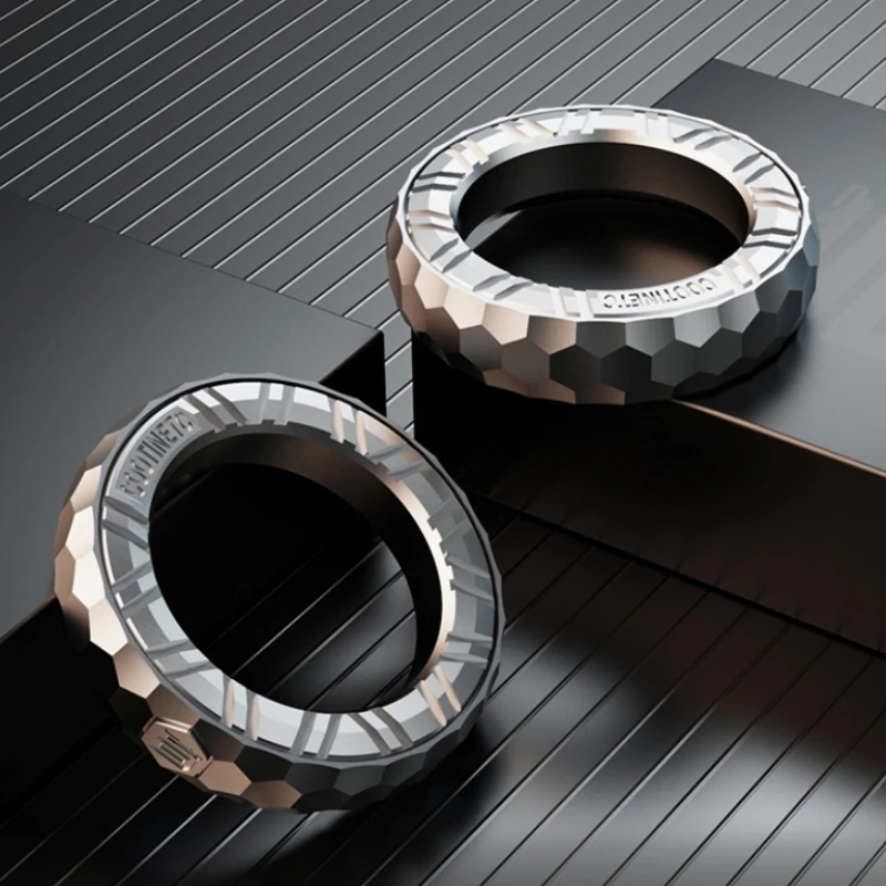 Qiankun Circle Ratchet Ring EDC Fidget Spinner Haptic Mechanical Push Slider Decompression Stainless Steel Fingertip Gyro Toy
Qiankun Circle Ratchet Ring EDC Fidget Spinner Haptic Mechanical Push Slider Decompression Stainless Steel Fingertip Gyro Toy