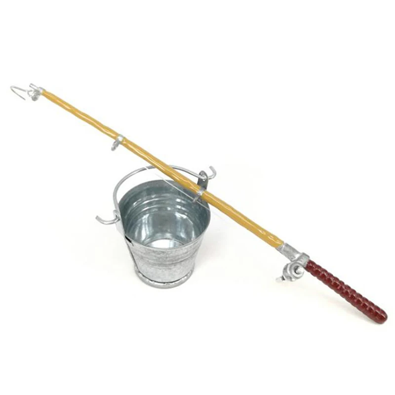 1 Set 1:12 Dollhouse Miniature Metal Fishing Rod Model+Water Bucket Doll Life Scene Doll House Decoration Dolls Accessories
1 Set 1:12 Dollhouse Miniature Metal Fishing Rod Model+Water Bucket Doll Life Scene Doll House Decoration Dolls Accessories
