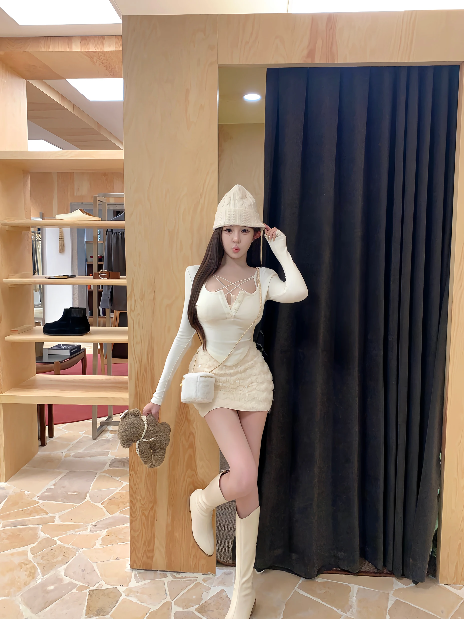 Swan Pure Desire Long Sleeve Women's T-shirt Inner Wear Base Shirt Short Waist Inward Spring New Style Sexy Style Winter Season
Swan Pure Desire Long Sleeve Women's T-shirt Inner Wear Base Shirt Short Waist Inward Spring New Style Sexy Style Winter Season