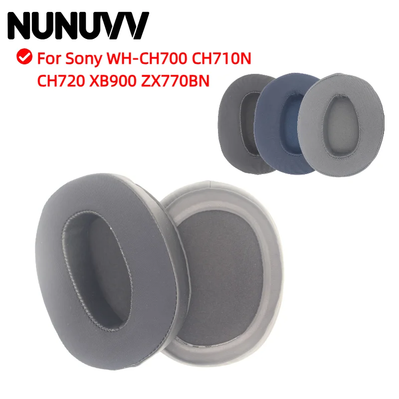 Replacement Ear Pads Cushions For Sony WH-CH700 CH710N CH720 XB900 ZX770BN Headphone Softer Protein Leather Earpads 
Replacement Ear Pads Cushions For Sony WH-CH700 CH710N CH720 XB900 ZX770BN Headphone Softer Protein Leather Earpads
