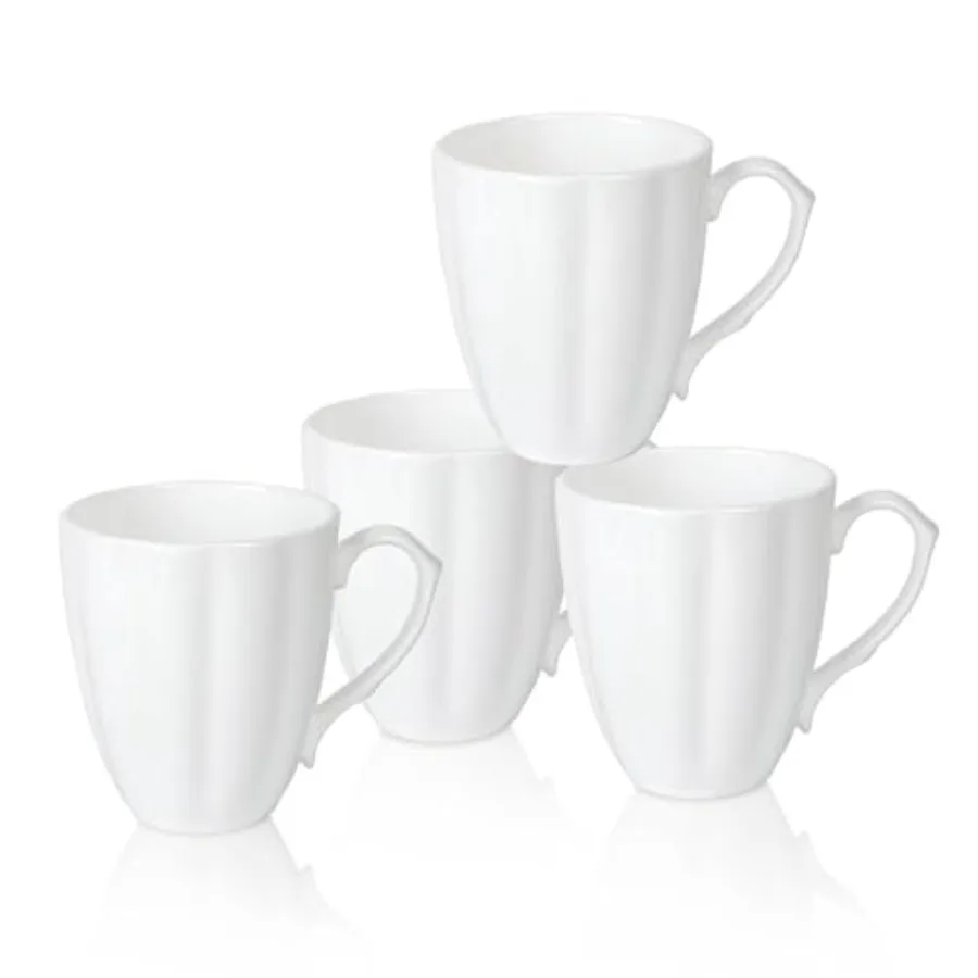 Fine Bone China Coffee Mugs Set of 4 15 oz Pumpkin Shaped Mugs Ceramic Tea Cups DIY Gift Festival Oven Microwave Dishwasher Saf
Fine Bone China Coffee Mugs Set of 4 15 oz Pumpkin Shaped Mugs Ceramic Tea Cups DIY Gift Festival Oven Microwave Dishwasher Saf