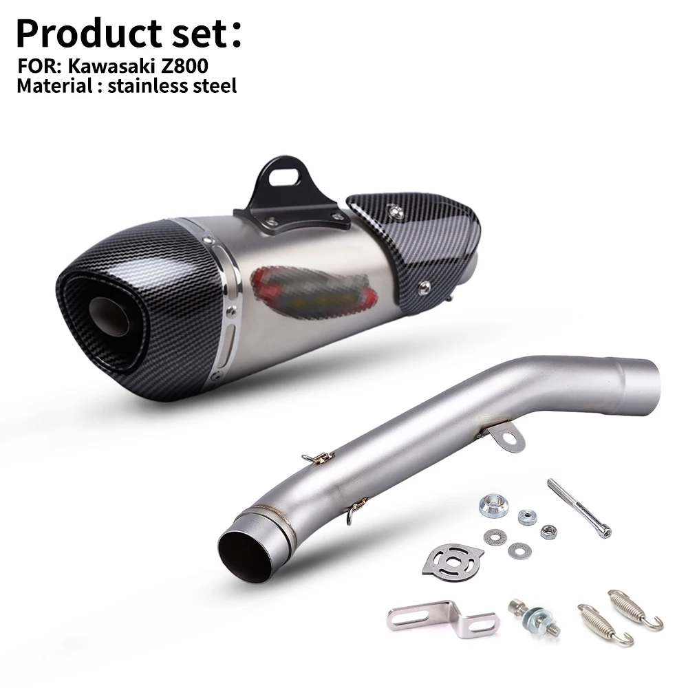 For Z800 Z 800 z800 2013-2016 Motorcycle Exhaust Muffler Link Middle Tube Connect 51MM for Yoshimura R11/R77 exhaust
For Z800 Z 800 z800 2013-2016 Motorcycle Exhaust Muffler Link Middle Tube Connect 51MM for Yoshimura R11/R77 exhaust