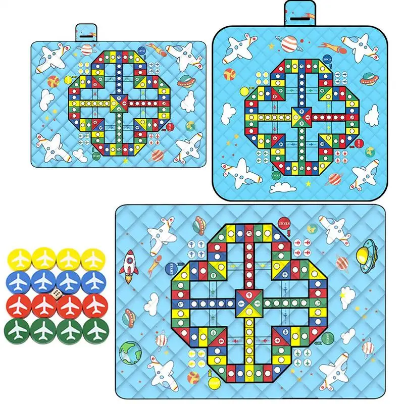 Picnic Mat Waterproof Picnic Blanket Foldable Kids Crawling Mat Lightweight Thickened Multifunctional Chess Carpet With Chess
Picnic Mat Waterproof Picnic Blanket Foldable Kids Crawling Mat Lightweight Thickened Multifunctional Chess Carpet With Chess