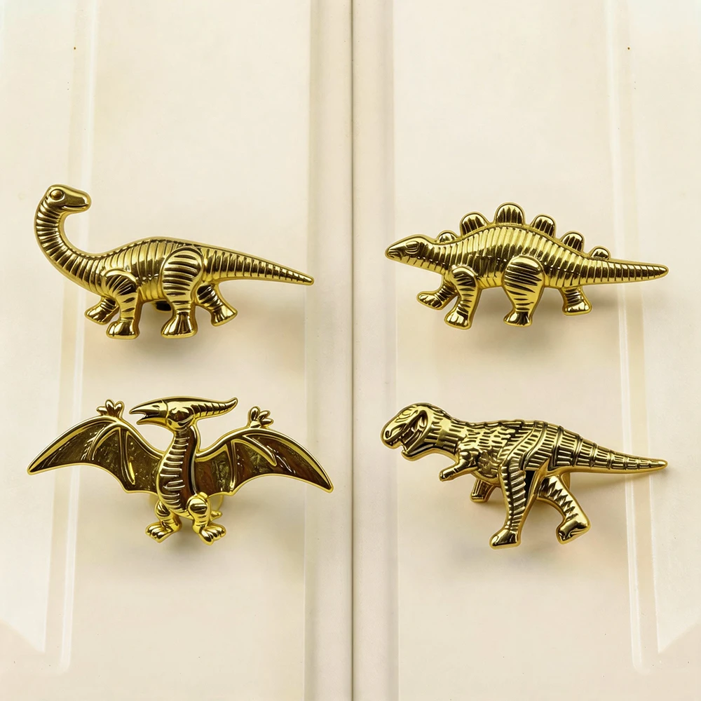 4 Styles Dinosaur Drawer Handle Zinc Alloy Decor DIY Cupboard Wardrobe Closet Pulls Furniture Handle for Kids
4 Styles Dinosaur Drawer Handle Zinc Alloy Decor DIY Cupboard Wardrobe Closet Pulls Furniture Handle for Kids